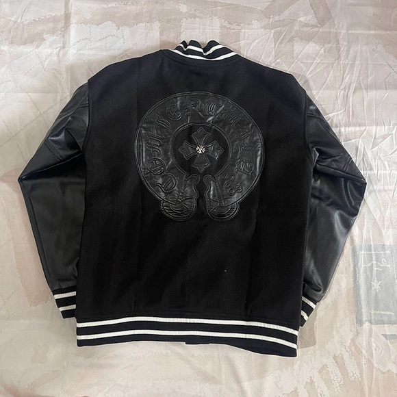 Chrome Hearts Classic Cross Metallic Black Jacket - Picture 2 of 12